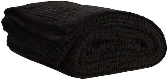 Nef-Nef Homeware Blanket Cover Υπέρδιπλο Black 230x240cm Nef-Nef Homeware Blanket Cover Υπέρδιπλο Black 230x240cm