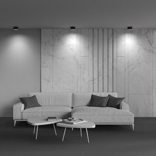Maytoni Leuchte Deckenleuchte 7cm Schwarz mit Integrierter LED