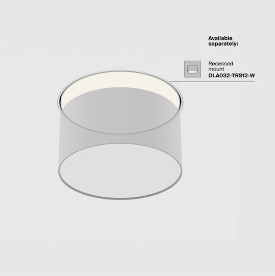 Maytoni Leuchte Deckenleuchte Schwarz mit Integrierter LED