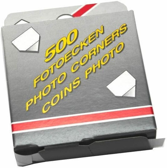 Transparent Adhesive Photo Corners Set 500 Pieces