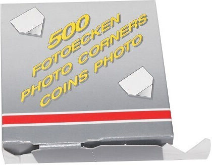 Transparent Adhesive Photo Corners Set 500 Pieces