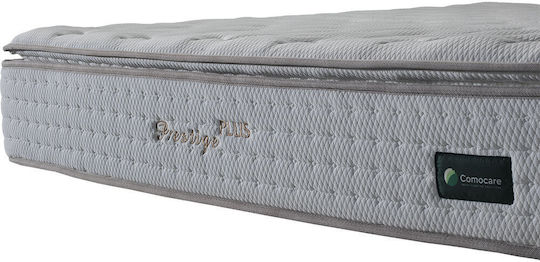 Como felt & wadding producers Prestige Plus Διπλό Ανατομικό Στρώμα 140x200cm με Ανεξάρτητα Ελατήρια