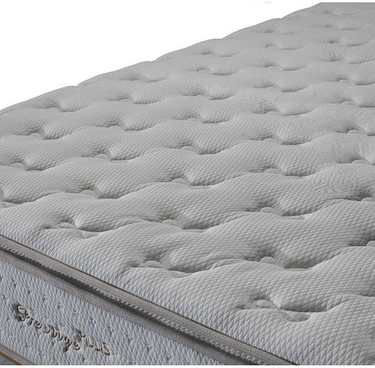 Como felt & wadding producers Prestige Plus Διπλό Ανατομικό Στρώμα 140x200cm με Ανεξάρτητα Ελατήρια