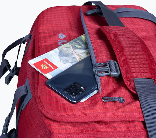 Alpinus Calama Reisetasche Zurück 45Es Rot Stoff L45xB26xH30cm