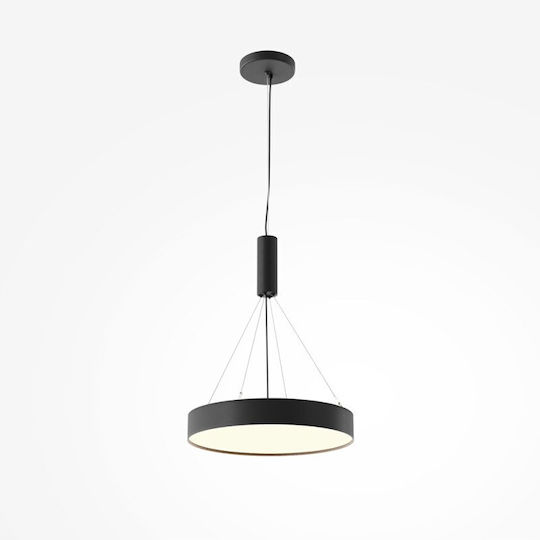 Maytoni Deckenleuchte 40cm Schwarz mit Integrierter LED