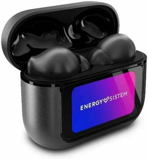 Energy Sistem Display ANC In-ear Bluetooth Handsfree Căști cu Carcasă de Încărcare Grafit