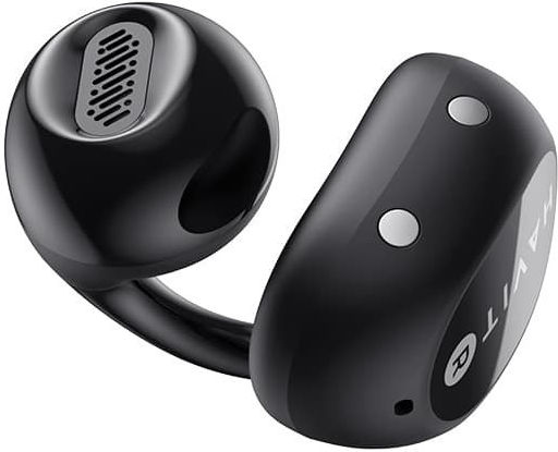 Havit OWS916 Lite Open Ear Bluetooth Handsfree Căști cu Rezistență la Transpirație și Carcasă de Încărcare Negru