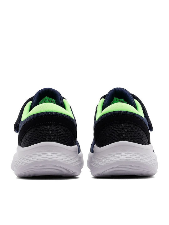 Kids Sports Shoes Running with Hoop & Loop Closure Blue