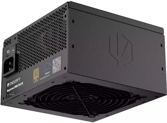 Endorfy Supremo FM6 750W Black Computer Power Supply Full Modular 80 Plus Gold