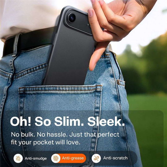 Torras Slimfit Umschlag Rückseite Kunststoff / Silikon Transparent (iPhone 18 Pro Max / 17 Pro Max)