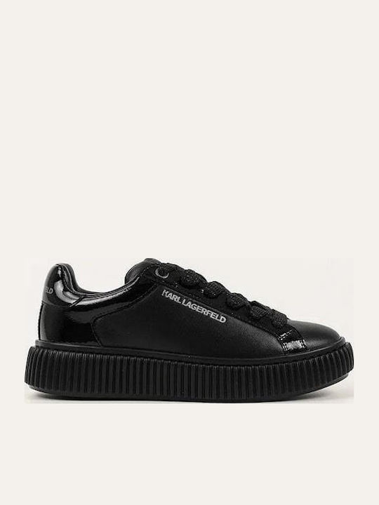 Sneakers Black Leather