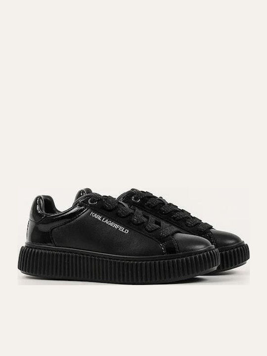 Sneakers Black Leather