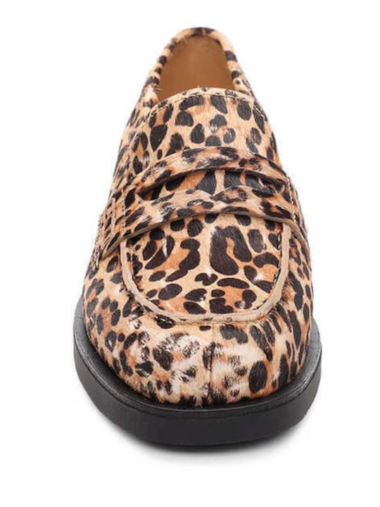 Combo Γυναικεία Loafers σε Καφέ Χρώμα