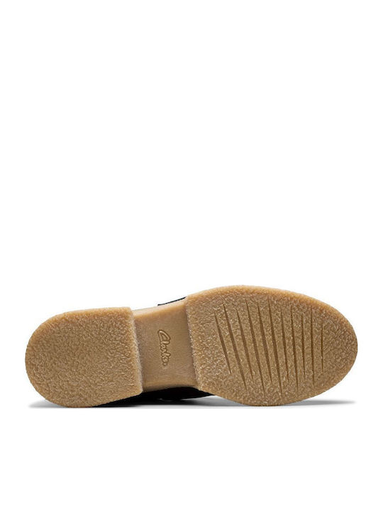 Linoso Monk Women's Moccasins in Black Color