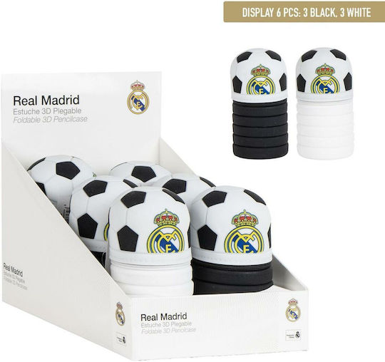 Real Madrid Κασετίνα από Σιλικόνη Λευκή