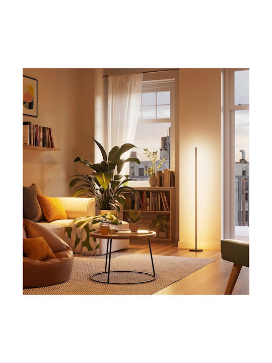 Nanoleaf LED Stehleuchte mit RGBW Licht 1700lm Schwarz