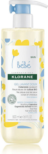 Klorane Cleansing Gel 500ml with Pump