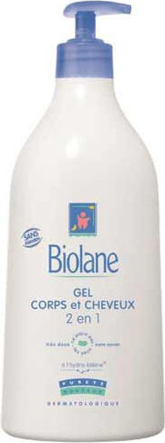 Biolane 2 in 1 Shampoo & Shower Gel 750ml with Pump
