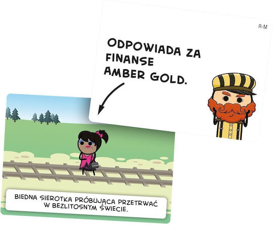 Επιτραπέζιο Παιχνίδι Gra Dylemat Wagonika: Characters and Modifiers για 3+ Παίκτες 18+ Ετών Rebel Games