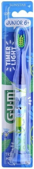 GUM Monster Light Up 903 Children's Toothbrush For 6+ Years Green