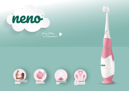 Neno Children's Electric Toothbrush with Chronograph with Replacement Heads