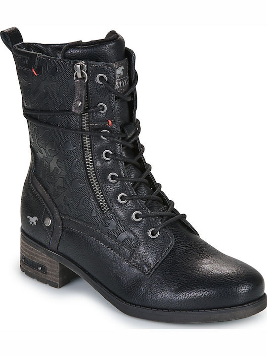 Stiefeletten Damen Schwarz