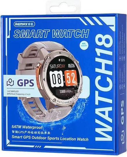 Remax Watch 18 Aluminium mit Pulsmesser (Tarnish)