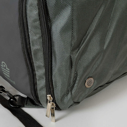 Admiral Sack Voyage 35lt Gray Fabric L25xW27xH52cm