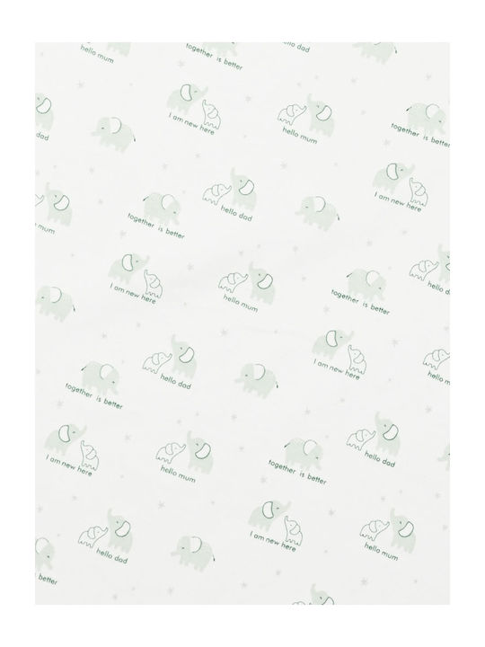 Energiers Blanket Nursery Swaddling Blankets Green 80x94cm