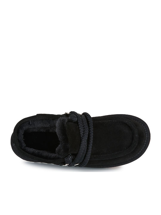 Nordic Clog Closed-Toe Women's Black Slippers