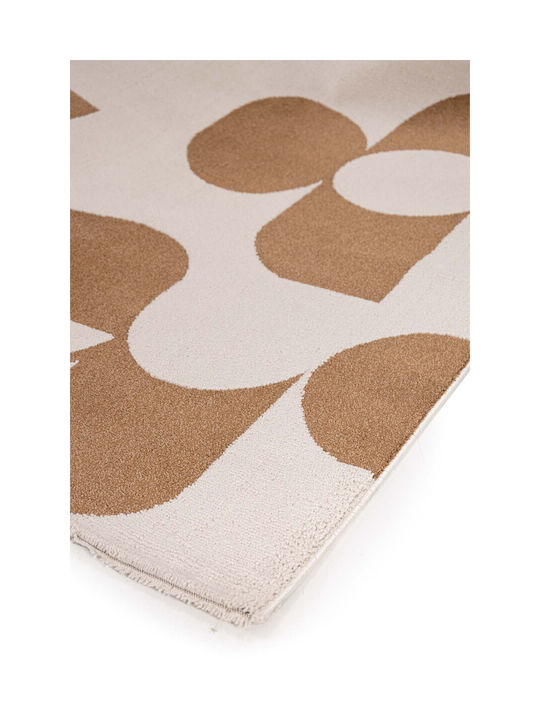 Royal Carpet Century 494b Teppich Rechteckig Zottelig Synthetisch,Polyester/Cotton/Leather Terra