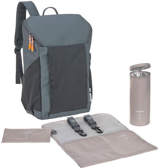 Laessig Wickeltasche-Wickelrucksack Gray