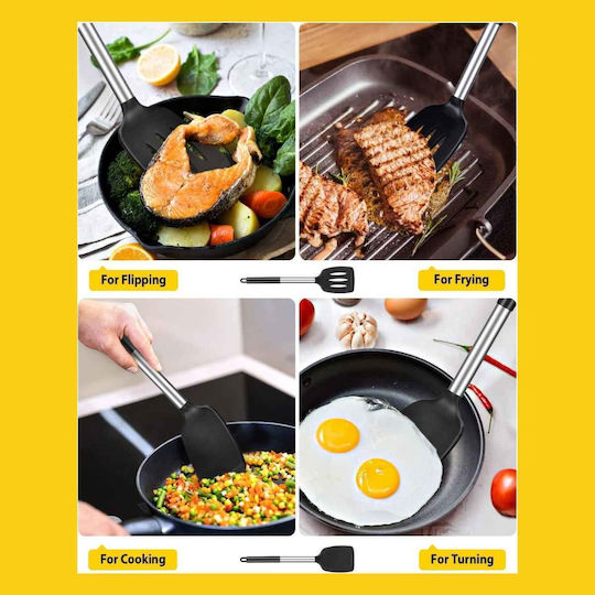 Uncle George Spatula Slotted Silicone 35cm