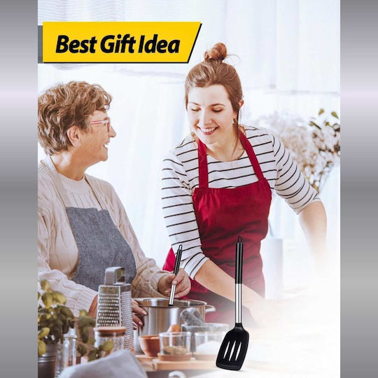 Uncle George Spatula Slotted Silicone 35cm
