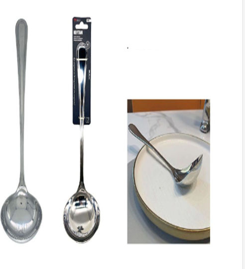 Tpster Βαθιά Κουτάλα Σούπας Ανοξείδωτη Ασημί 28.2cm