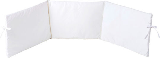 O Kosmos tou Morou Crib Bumpers Classic Inside White 40x210cm