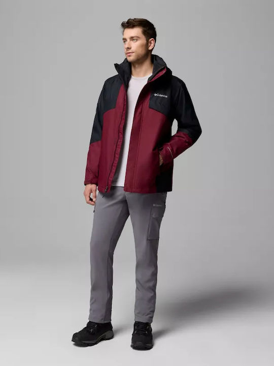 Bugaboo Iii Fleece 3 in 1 Winter Jacke Bordeaux