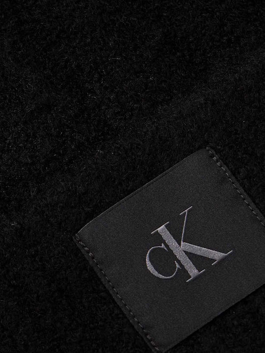 Beanie Ανδρικός Σκούφος Πλεκτός σε Μαύρο χρώμα