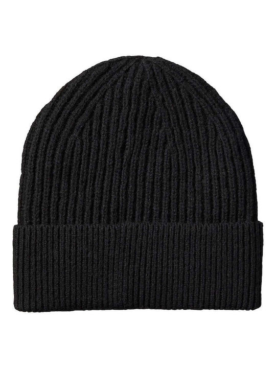 Beanie Beanie Knitted in Black color