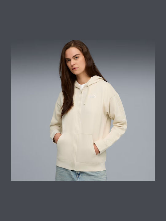 Long Women's Sweatshirt Jacket Hooded Alpine Snow