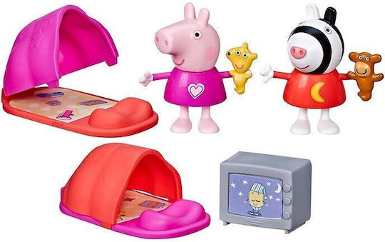 Hasbro Miniatur-Spaßspielzeug Peppa Pig Momente Übernachtung Für 3+ Jahre Mehrfach (null)