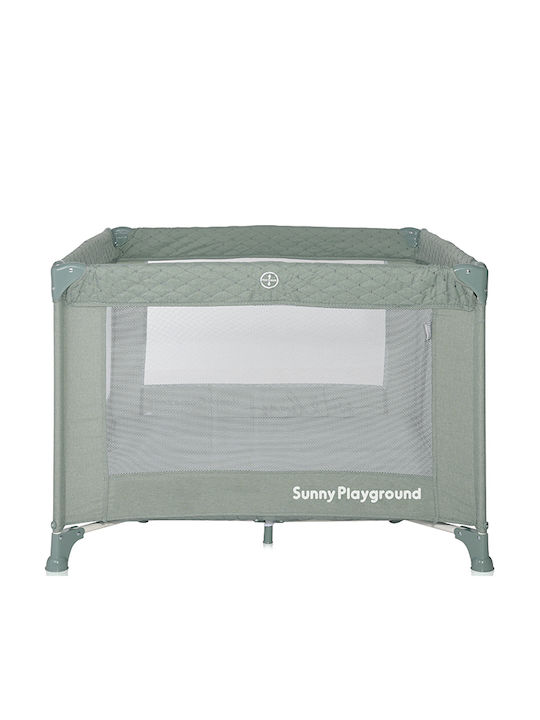 Lorelli Sunny Park with Mattress Green