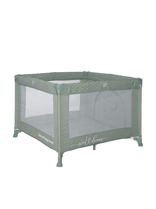 Lorelli Sunny Park with Mattress Green