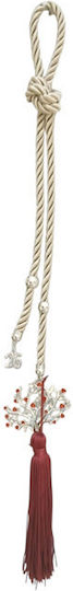 Kalliopi Silver Handmade Окачен Гоури Малко дърво Сив 2026 1бр