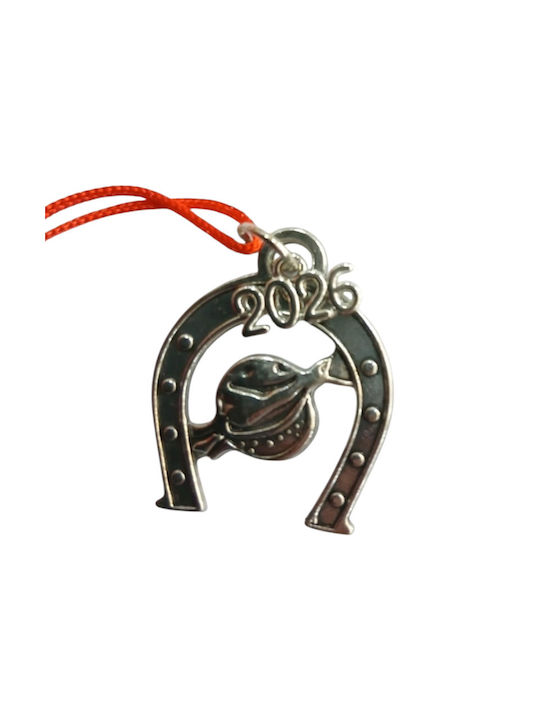 Kalliopi Silver Handmade Окачен Гоури Заключване на скоба 2026 2.5x3.5см 1бр