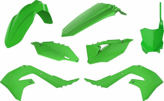 Full Plastic Motorcycle Kit Polisport Kawasaki Kx-f 450 2019-23 Oem