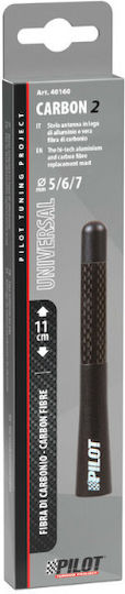 Lampa Car Antenna Roof Threaded 110mm for Radio in Black Color