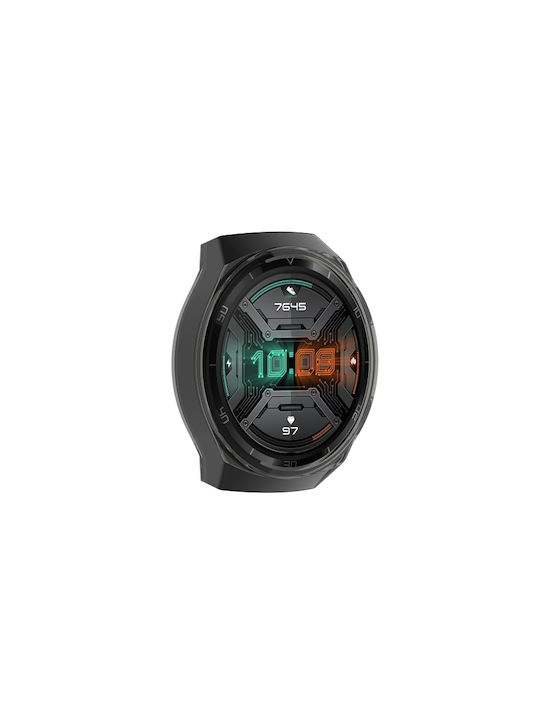 Carcasă de Silicon în culoarea Gri pentru Huawei Watch GT 2e
