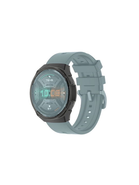 Carcasă de Silicon în culoarea Gri pentru Huawei Watch GT 2e
