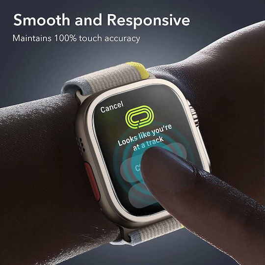 ESR Armorite Full Face Tempered Glass για το Apple Watch Ultra 49mm 2τμχ